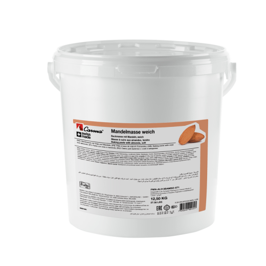 MASSE D’AMANDE, TENDRE - 12,5 KG SEAU