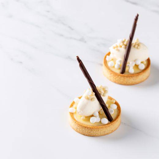 Demonstration video<span>White Chocolate Lemon Ganache Tart</span>