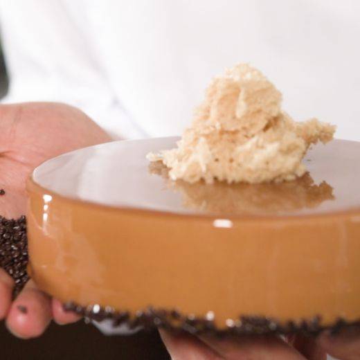 Hazelnut Crunch Entremet