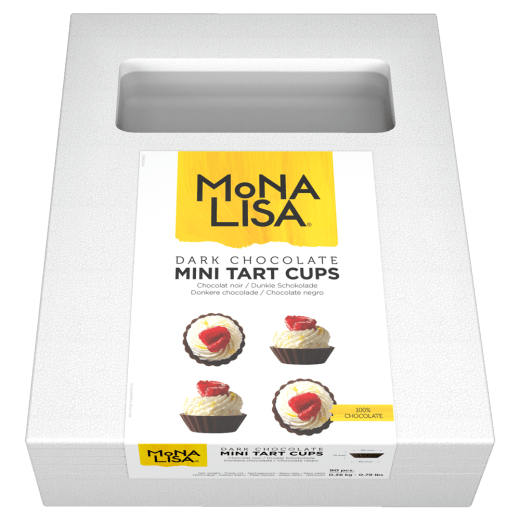 Dark Chocolate Mini Tart Cups