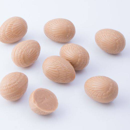 Bonbon oeuf strié