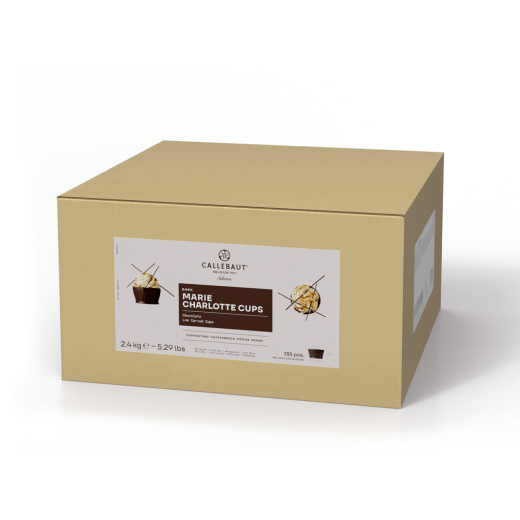 Callebaut Selection - Dark Marie Charlotte Cups - 2.4kg