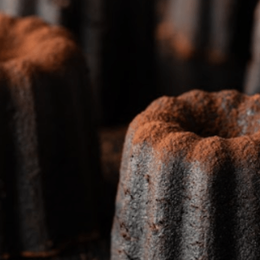 70-30-38: 70% Callebaut Chocolate Canelé