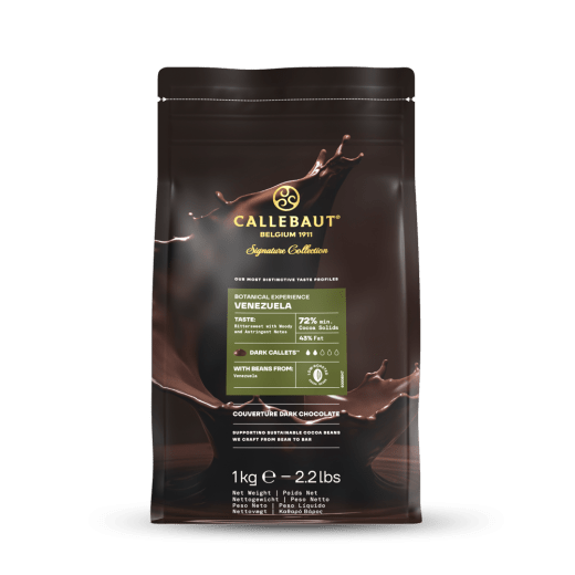 Callebaut Signature Collection - Dark Origin Chocolate - Botanical Venezuela - 1kg - Callets