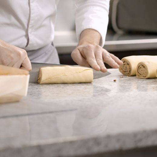 Demonstration video<span>Maple Puff Pastry Brioche</span>