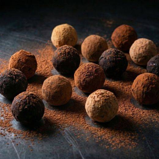 Cocoa Powder Truffles