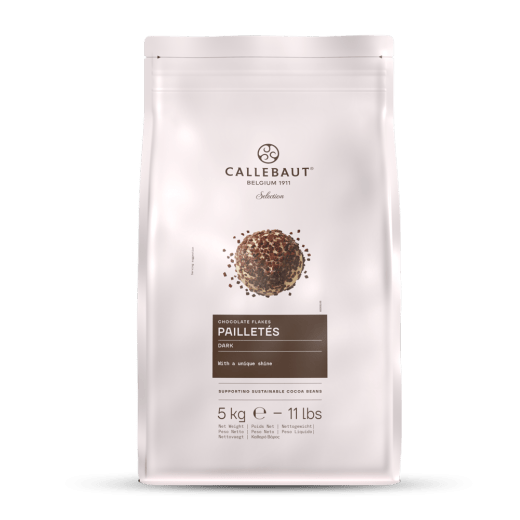 Callebaut Selection - Dark Chocolate Pailletés - 5kg
