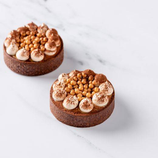 Demonstration video<span>Gold Chocolate Ganache Tart</span>