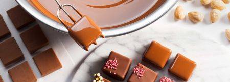 Relleno de praliné de almendra para recubrir