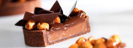 Chocolate ganache tarts