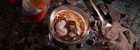 Spicy chocolate coffee