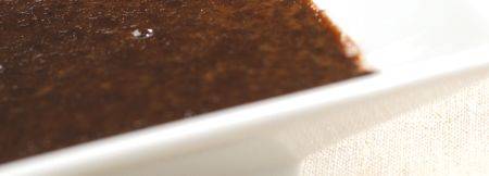 Dark chocolate crème brûlée