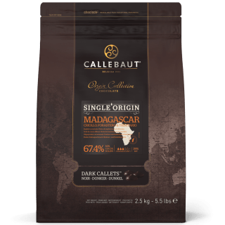 Dark Origin Chocolate - Madagascar - 2.5kg Callets