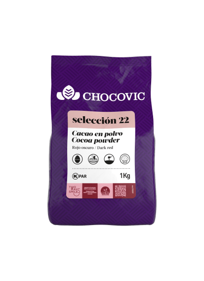 Cocoa powder and cocoa products - Cocoa powder Selección 22 - 1kg bag
