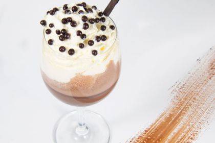 Dark'n creamy hot chocolate