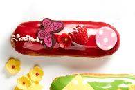 Raspberry éclair