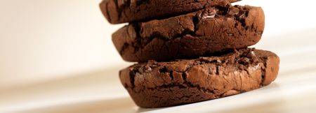 Cookie de chocolate negro