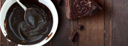 Salsa de chocolate negro