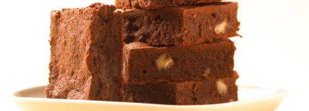 Brownie de chocolate y avellana