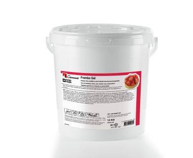 Gels und Glasuren - Himbeer Gel, ohne Farb- und Konservierungsstoffe - 13kg Kessel