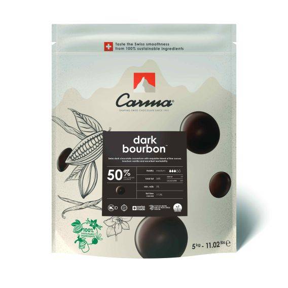 Couvertures - Dark Bourbon 50% - coins - 5kg bag | Carma