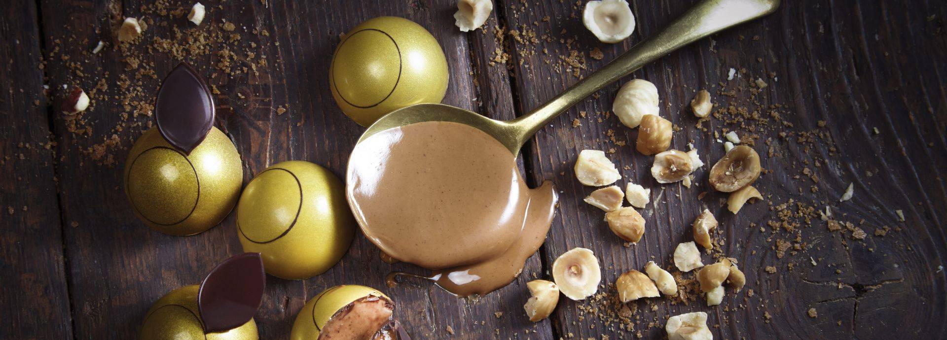 Cioccolatini al pralinato croccante