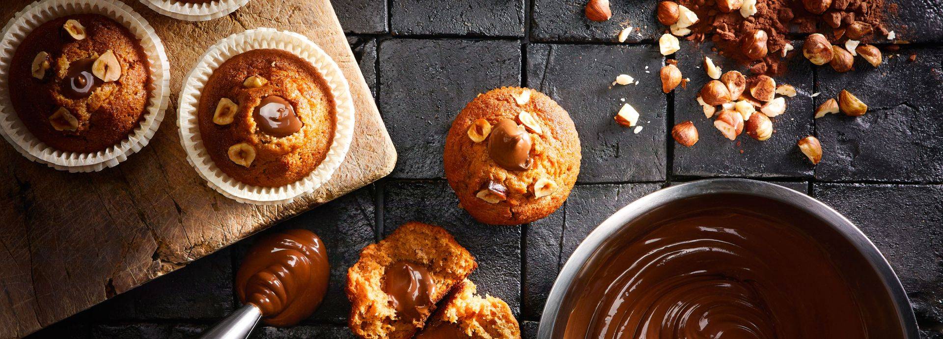 Hazelnut muffin