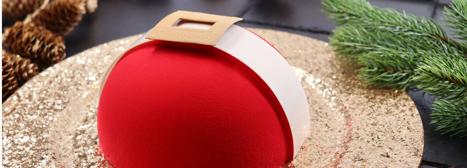 CARMA® Santa Belly Entremet