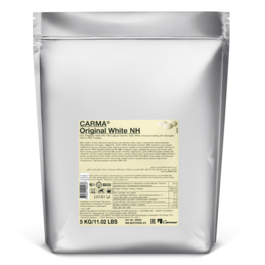 WHITE GLAZE – ORIGINAL WHITE – DROPS – POUCH 5KG