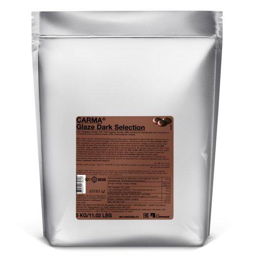 GLAÇAGES - GLAZE DARK SELECTION - PISTOLES - SACHET 6KG