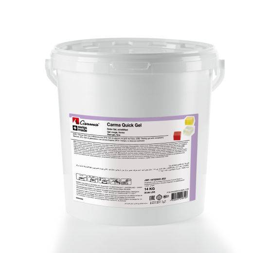 GEL ROSSO, FERMO – CARMA QUICK GEL – SECCHIO 14KG