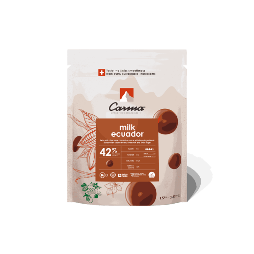 Couvertures - Milk Ecuador 42% - coins - 1.5kg bag
