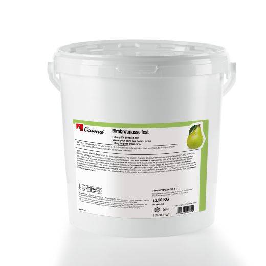 FÜLLUNG FÜR BIRNENBROT, FEST - BIRNENBROT - 12,5 KG KESSEL