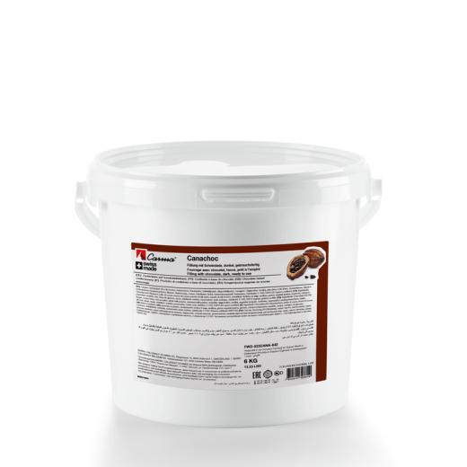 CHOCOLATE-BASED FILLING – CANACHOC – PAIL 6KG