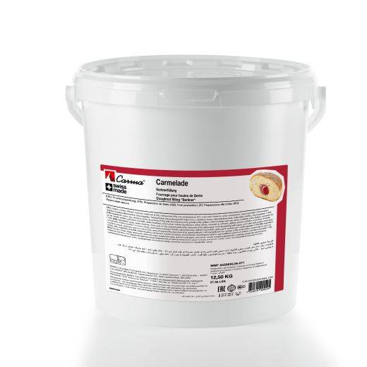 FRUCHTZUBEREITUNGEN - CARMELADE BERLINERFÜLLUNG - KESSEL 12,5KG