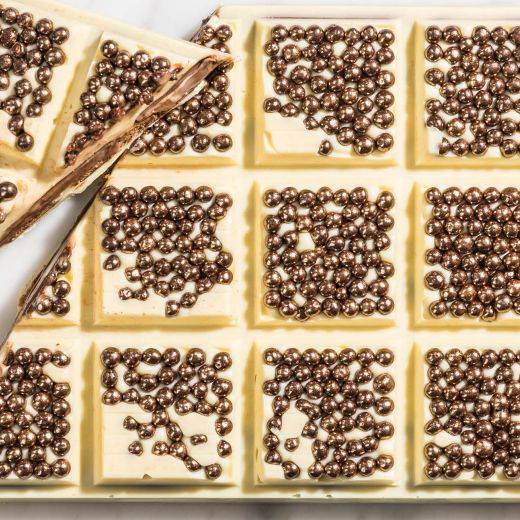 White chocolate spéculos