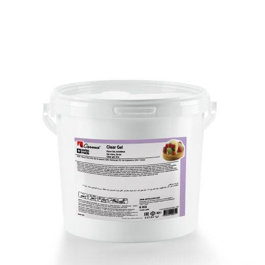 Gels und Glasuren - Clear-Gel, fest - 12.5kg Kessel