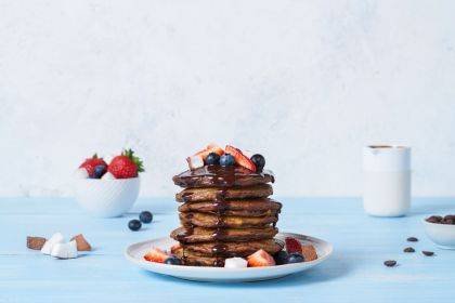 Breakfast Pancake Stack