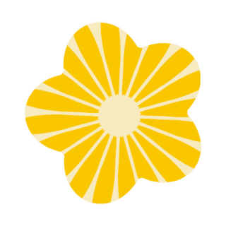 Daisy - Chocolate Decorations - Flower Plaques - 308 pcs