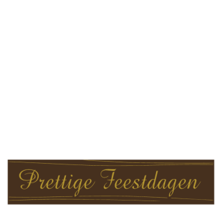 Prettige Feestdagen 2 - Chocolate Decorations - Rectangle Plaques - 160 pcs