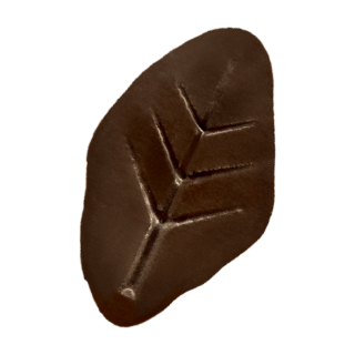 Small Artisanal Leaves - Chocolate Decorations - Leaf Shape - 256 pcs