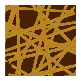 Essential Gold Square 2 - Chocolate Decorations - Square Plaque - 280 pcs