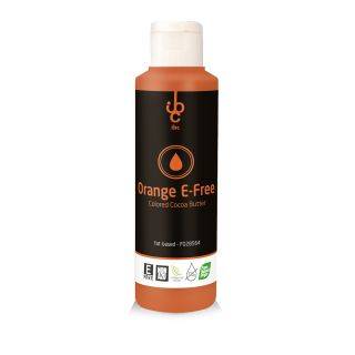 Colored Cocoa Butter Orange E-Free - Food Colorant - From Natural Origin - 245gr