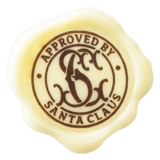 Santa Claus Seal - Chocolate Decorations - Wax Seal Shapes - 70 pcs