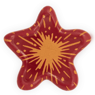 Shiny Star Seal - Chocolate Decorations - Wax Seal Star Shapes - 70 pcs