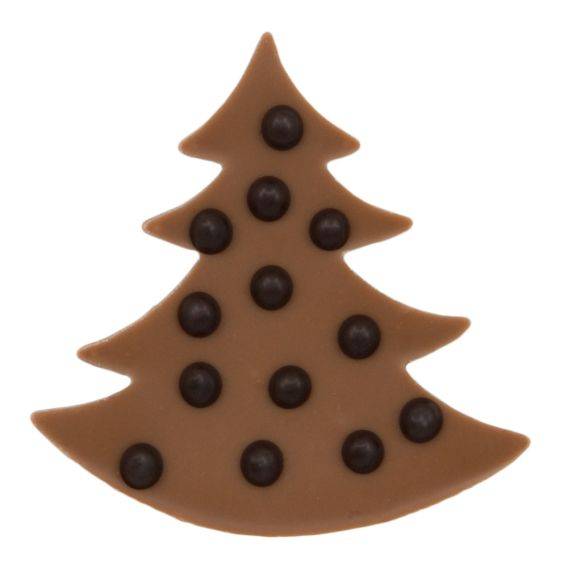 Milk & Dark Chocolate Christmas Trees