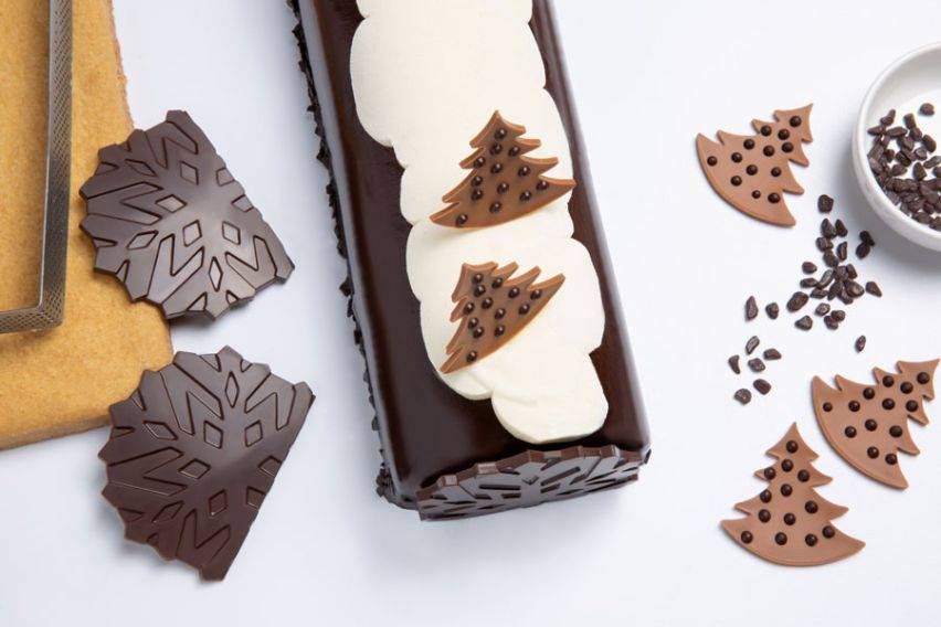 Milk & Dark Chocolate Christmas Trees