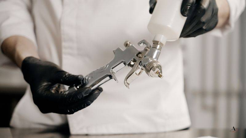 Spray & Aerografia na Confeitaria: melhores práticas