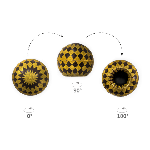 Truffle Shell Lozange - Chocolate Decorations - Truffle Shell - 63 pcs