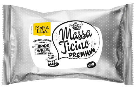 Massa Ticino Tropic Bride WHITE - Sugarpaste - 1KG